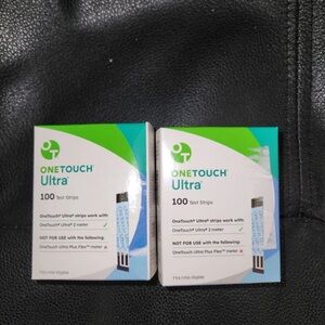 One Touch Ultra Blue Blood Glucose 200 Test Strips - EXP 12/25 1/26